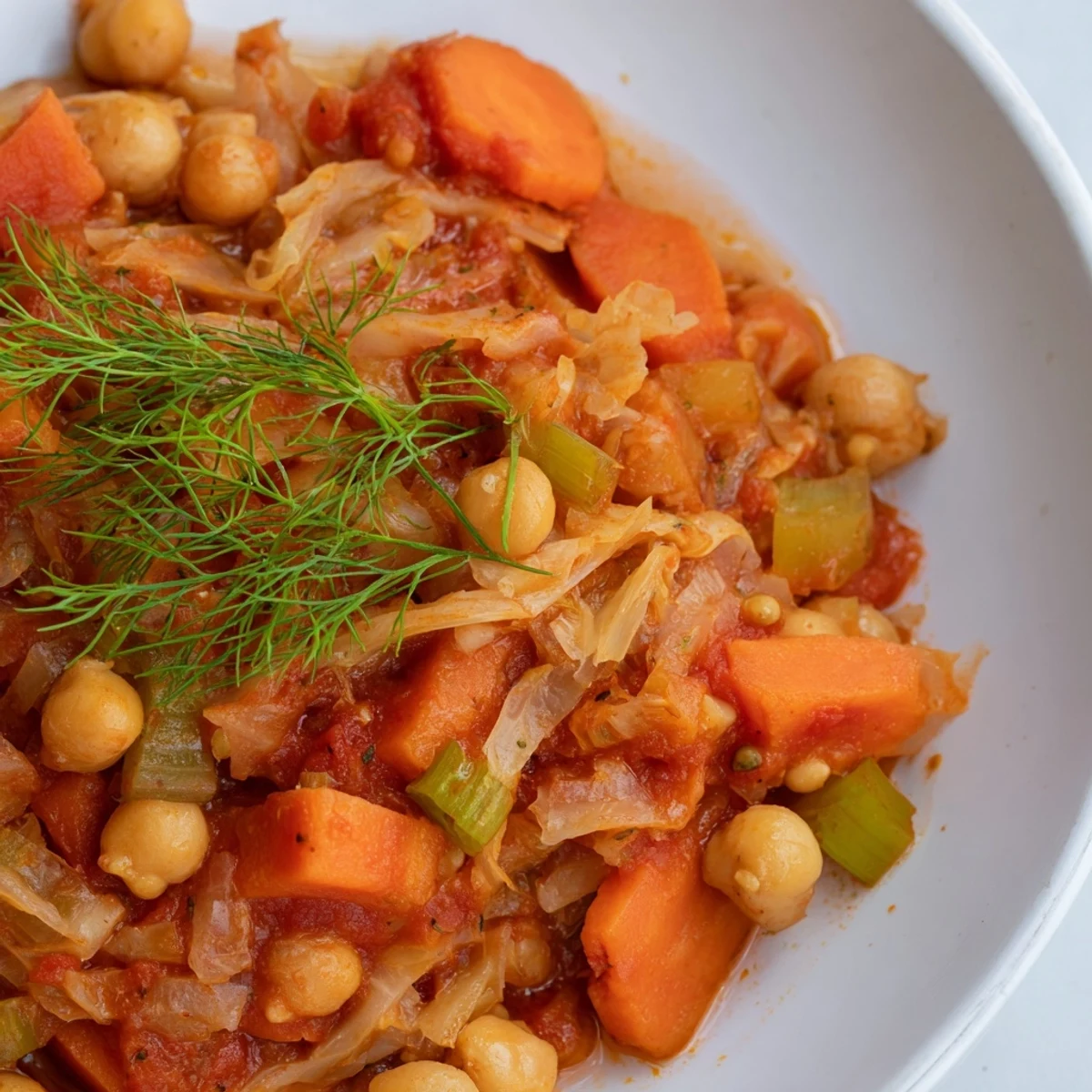 Sauerkraut Kichererbsen Eintopf #10