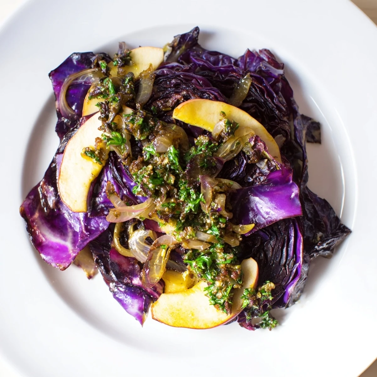 Gewürztes Rotkohl Gratin Salsa