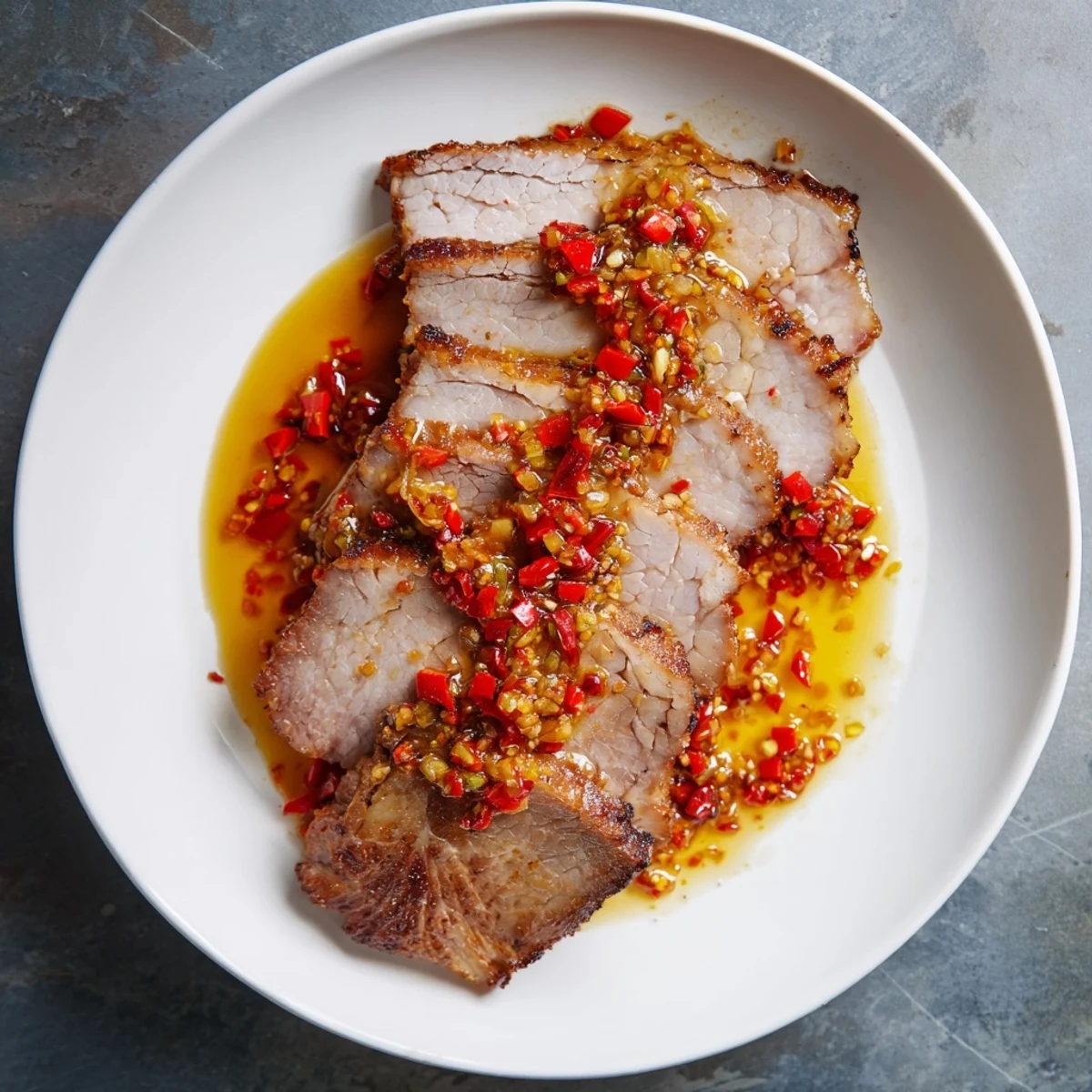 Bayerischer Braten mit Chili