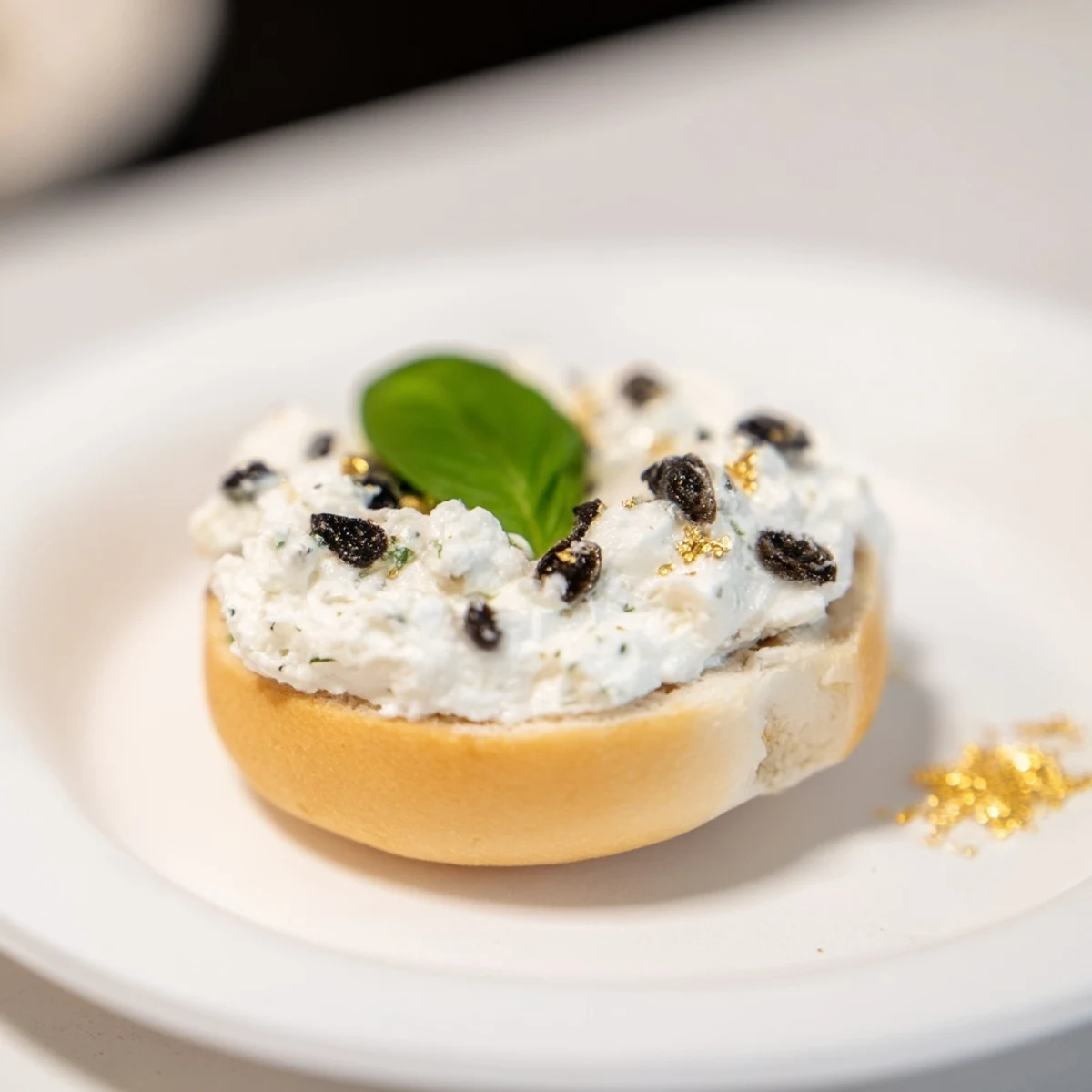 Party-ready Olympic Rings Medal Appetizer: a visually striking platter of mini bagel "medals".