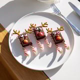 Rudolph Candy Cane Sleds