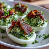 Grüne Eier mit Schinken