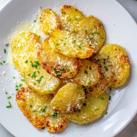 Parmesan Knoblauch Herb Kartoffeln