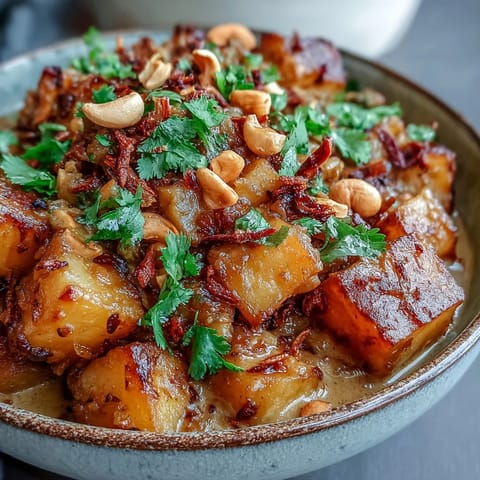 Würziger Curry mit Knollensellerie