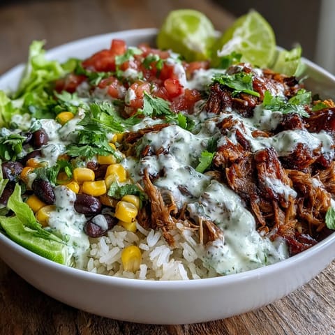 Carnitas Burrito Bowl Mexican