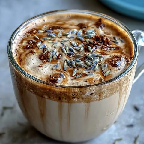 Lavender Oat Milk Latte