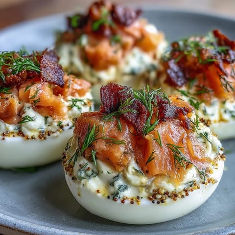 Geräucherte Lachs Eier Alles