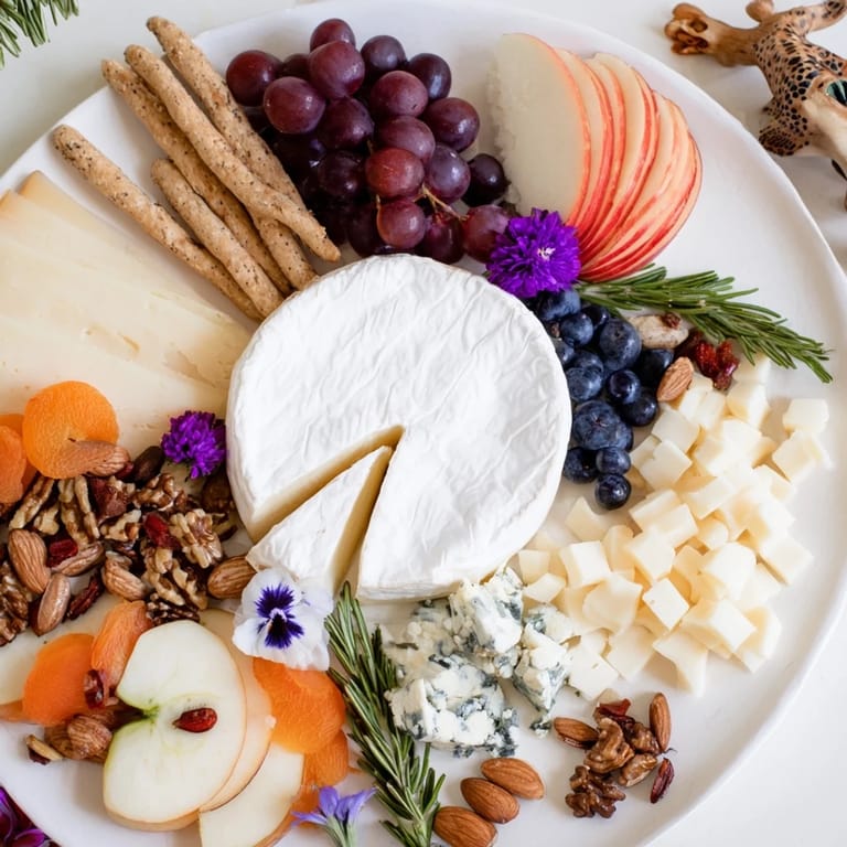 Vibrant image shows the inviting Woodland Creature Cheese Platter, perfect for a party appetizer.