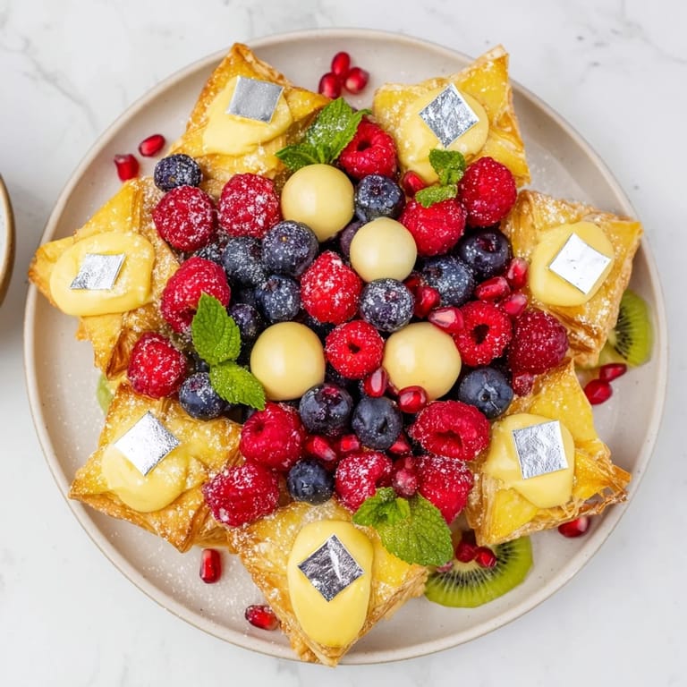 A stunning Luxury Diamond Engagement Platter featuring glistening white chocolate diamonds and jewel fruits.