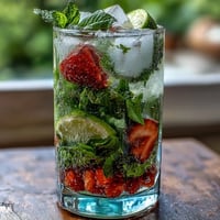 Ein erfrischender, alkoholfreier Mojito-Pitcher mit frischer Minze, Limette und einem Hauch Frühlingsaroma, ideal für Zusammenkünfte und Gartenpartys.
